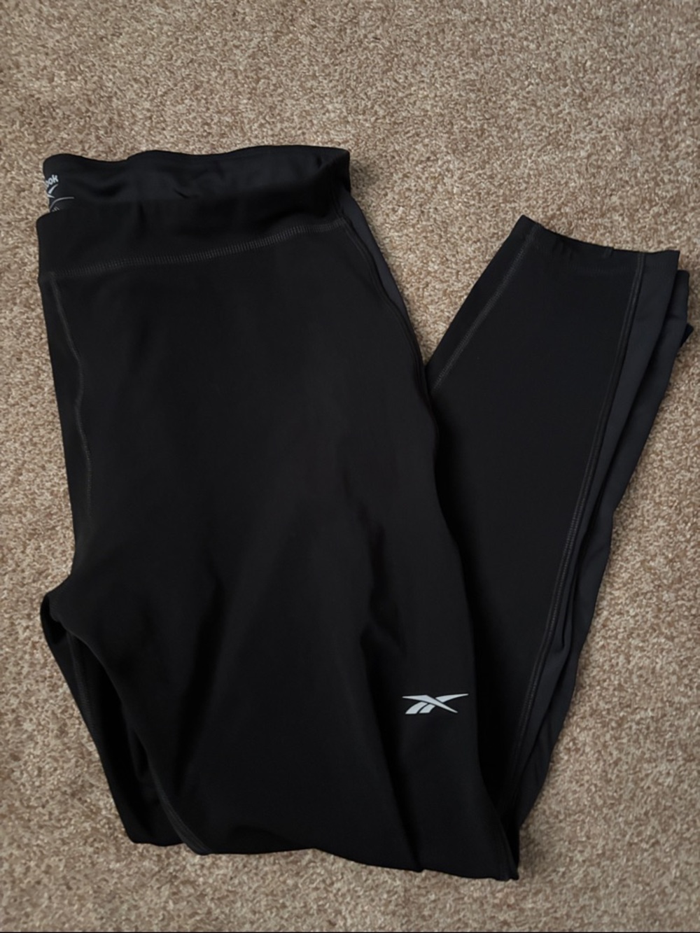 Reebok Black Performance High-Rise Leggings
